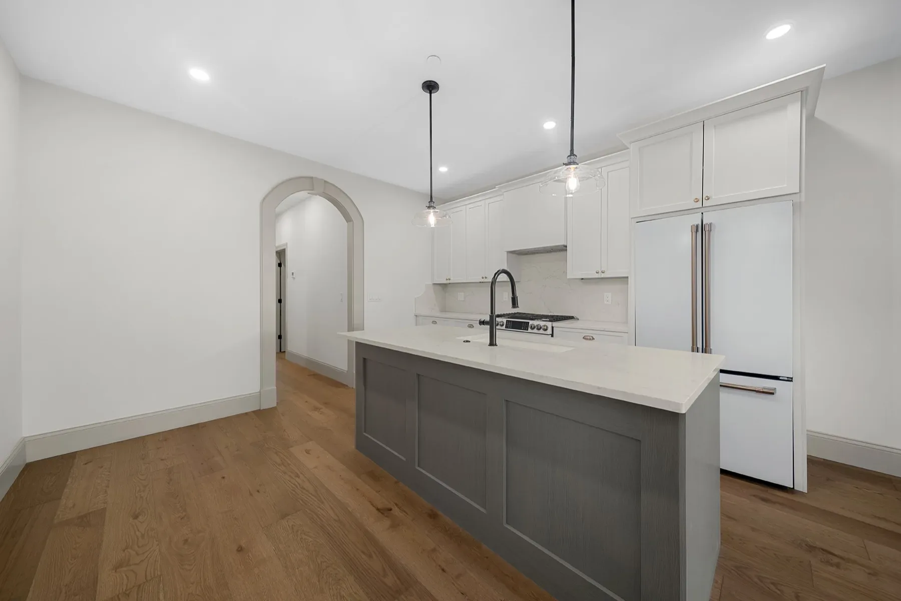 Finished residence at 148 Lexington Street, view 8
