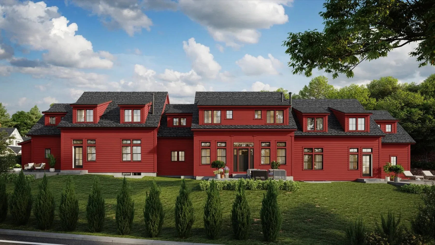 Architectural rendering for The Landing at Stowe, view 4