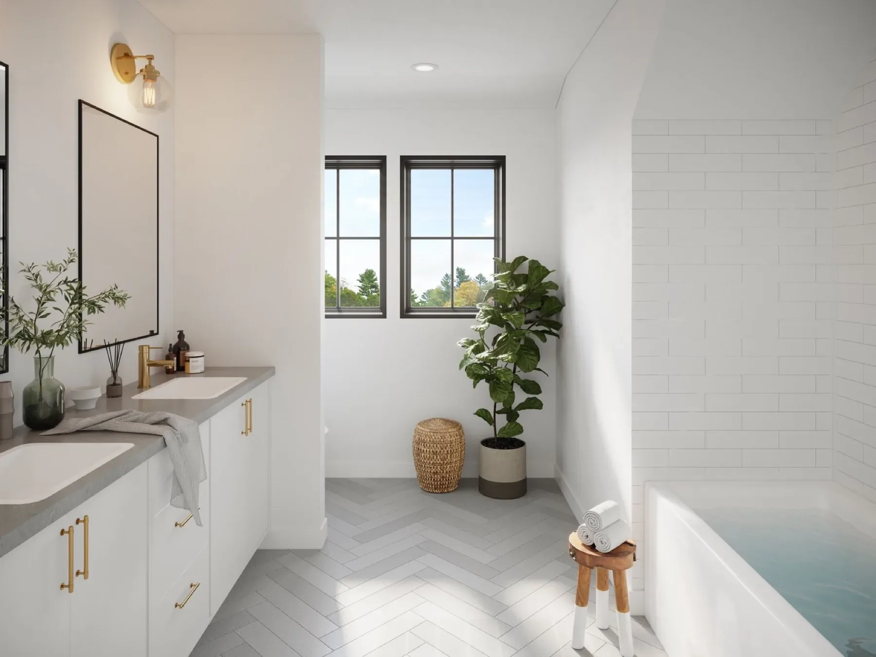Architectural rendering for The Landing at Stowe, view 7
